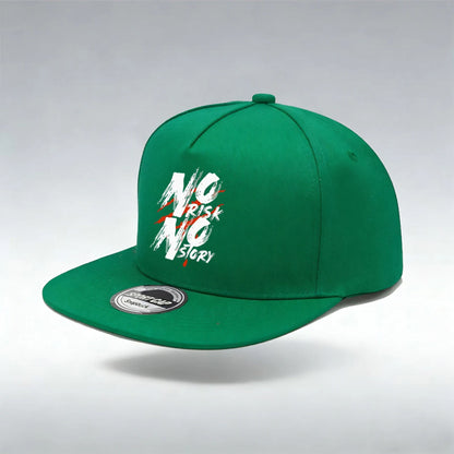 Risk Letter Print Snapback Cap Classic Solid Color Unisex Baseball Cap Lightweight Adjustable Dad Hat