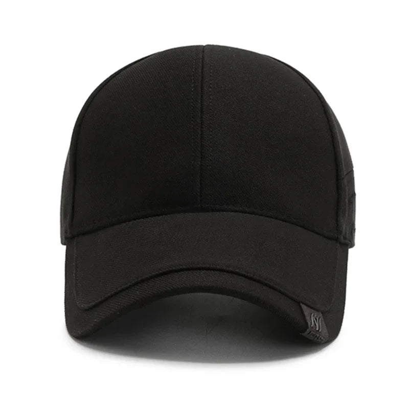 High Quality Solid Baseball Cap  Men's Outdoor Cotton Cap
