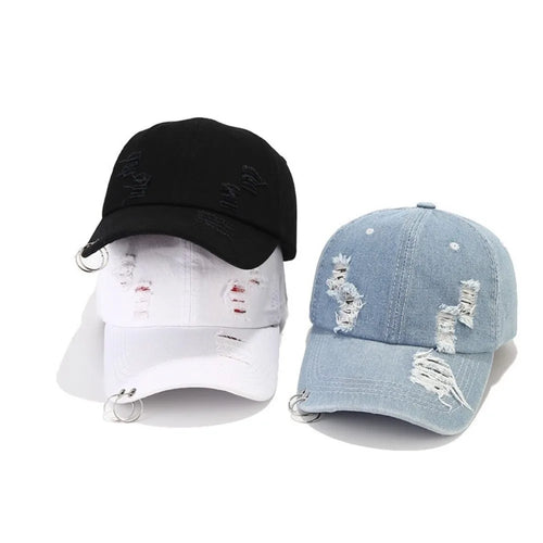 Fashion Adjustable Denim Baseball Cap