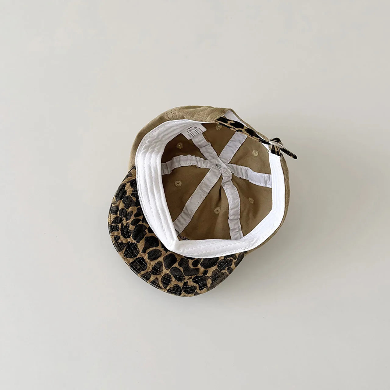 Fashion Leopard Print Baby Baseball Hat
