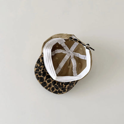 Fashion Leopard Print Baby Baseball Hat