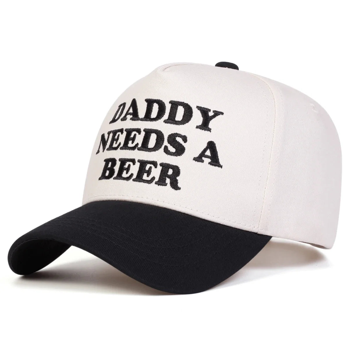 Unisex Daddy Needs A Beer Letter Embroidery Baseball Caps Spring Autumn Sports Cap