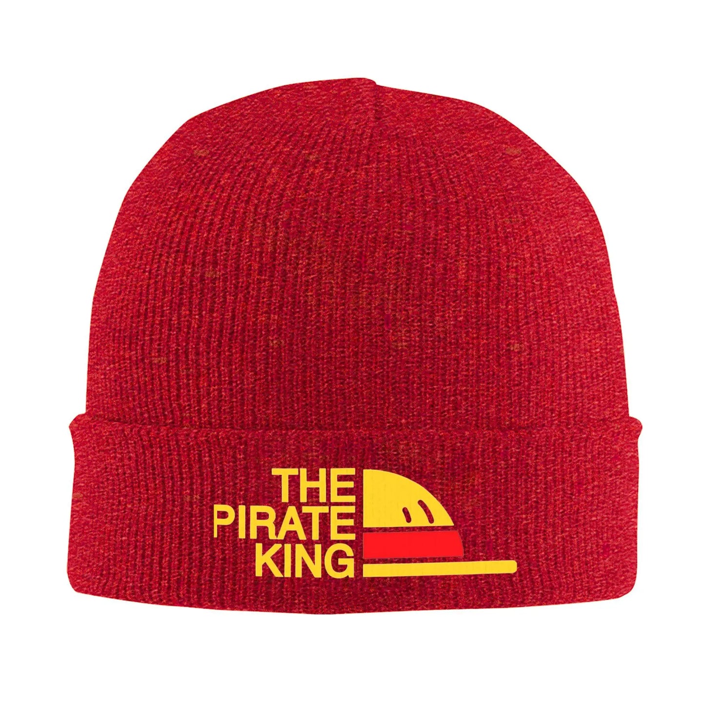 The Pirate King One Piece Hat Autumn Winter Skullies Beanies Warm Monkey D Luffy Caps A