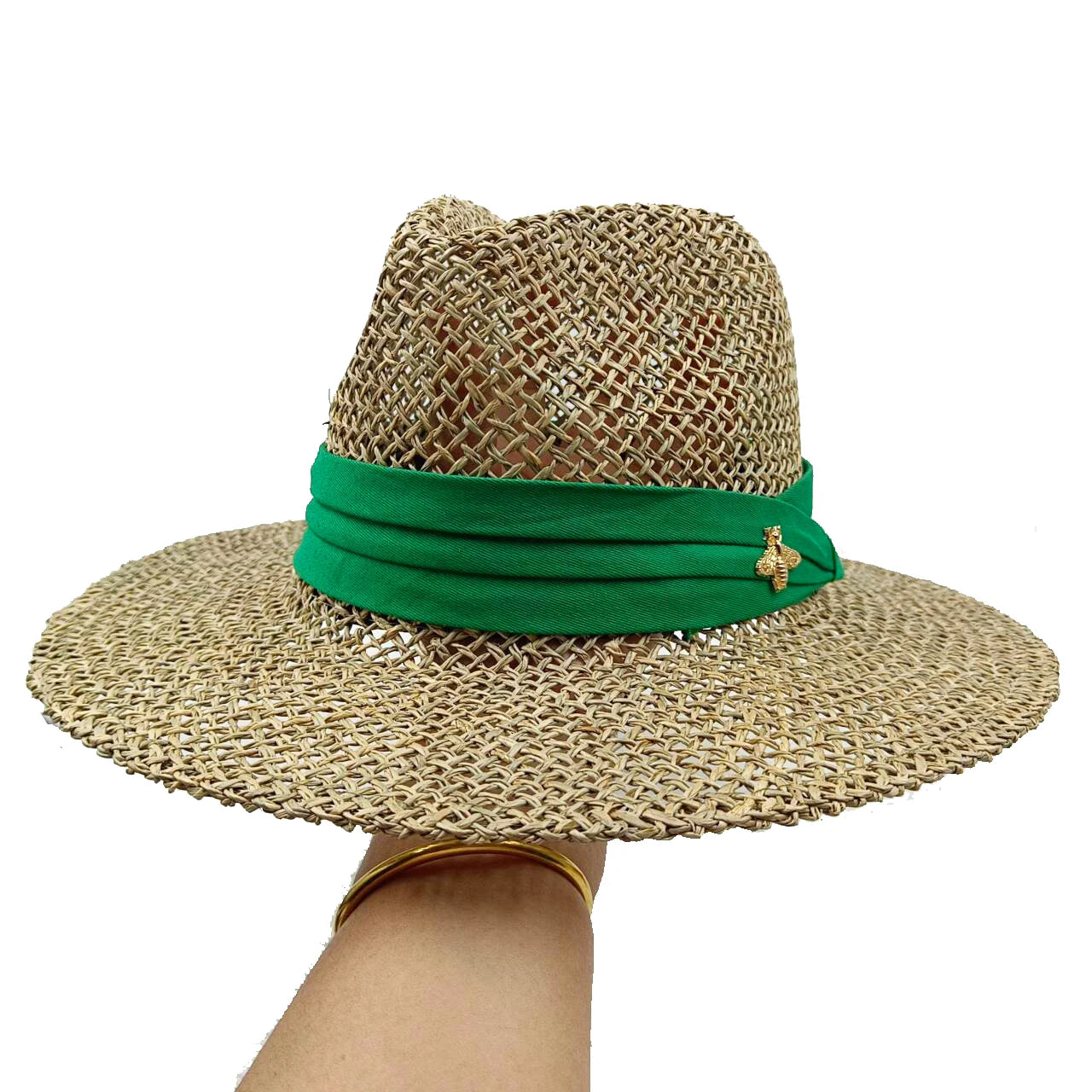 Sun Protection Straw Hat French Elegant Outdoor Beach Travel