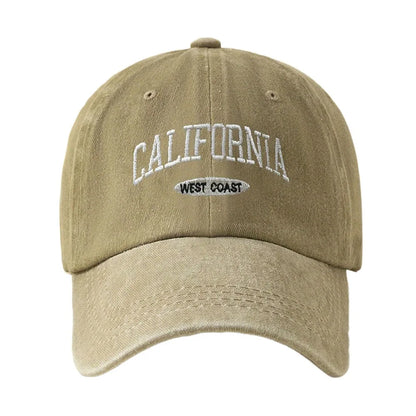 "California West Coast" Embroidered Baseball Cap Unisex