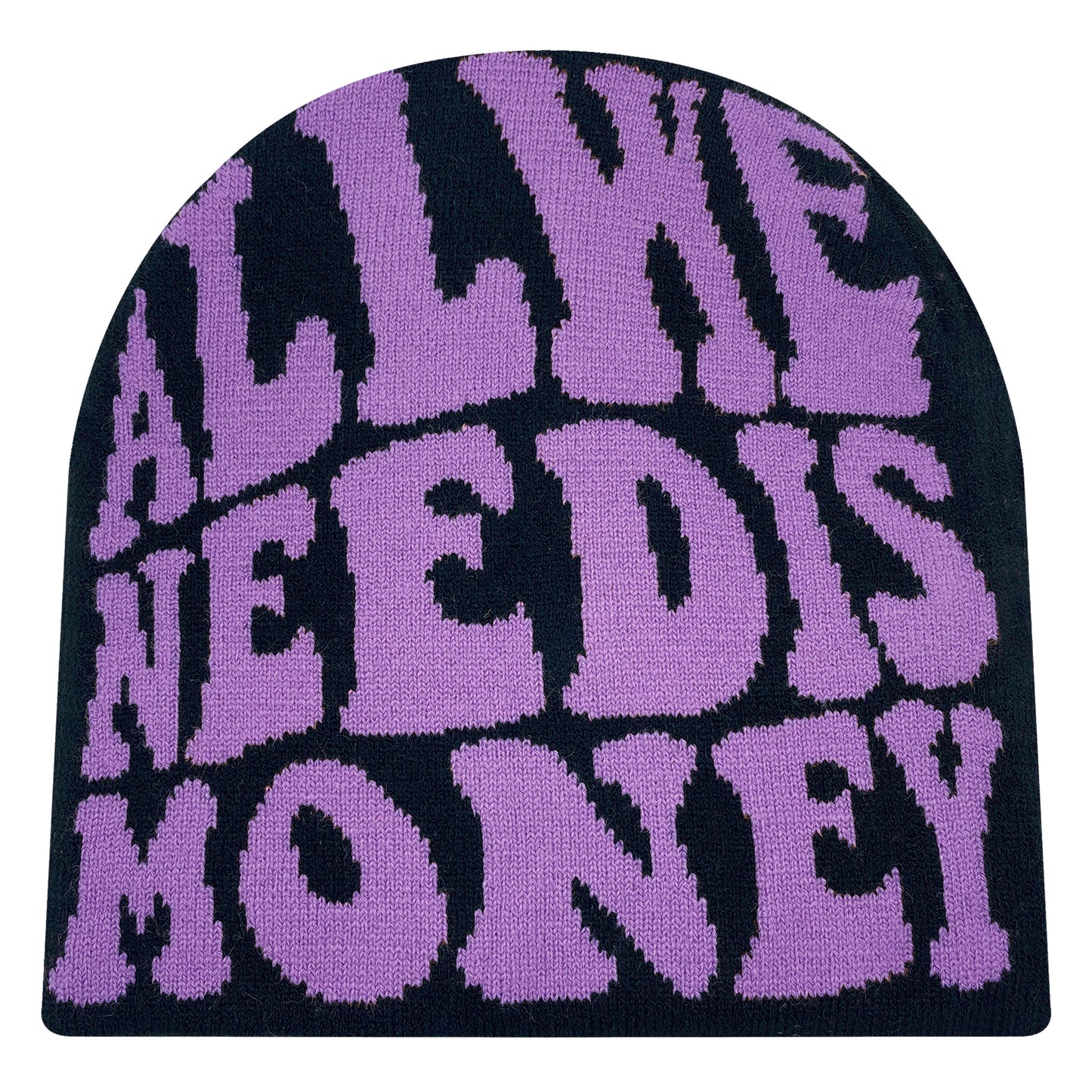 Autumn And Winter Letter Hat, Jacquard Pattern Knitted Hat, Men And Women