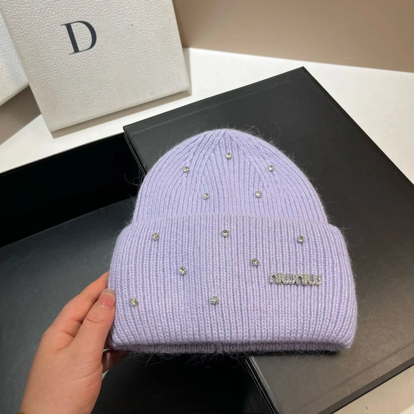 Knitted Hat For Winter Cold Warmth Ear Protection Hat For Women