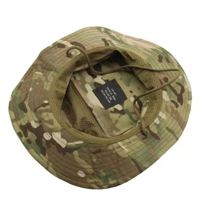 New Camo Tactical Enthusiasts Square Pocket Bonnie Cap Outdoor