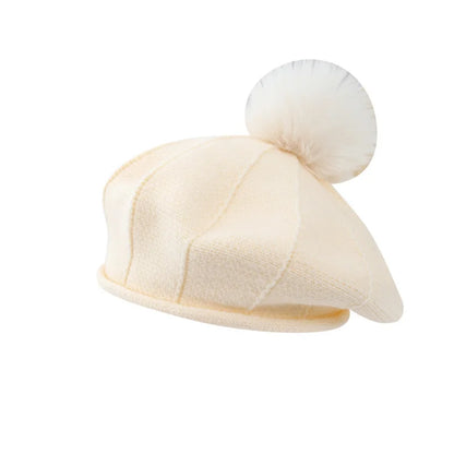 Foreign Trade Fashion Children's Knitted Beret Hat Autumn