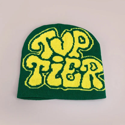 Letter Love Wool Knitted Hats Warm Hip Hop Beanies
