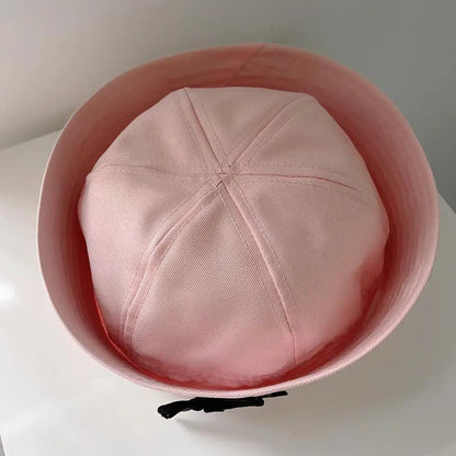 Bowknot Bow Beret Cap Navy Hat UV Protection Dome Cap
