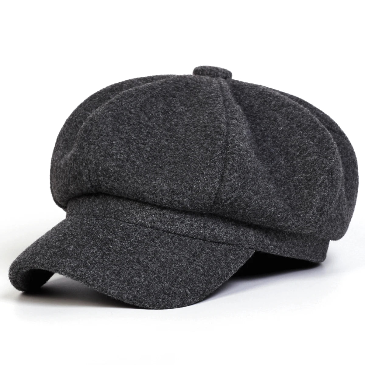 Woolen Solid Color Beret Fashion Outdoor Cotton Hat