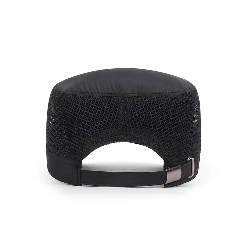 Military Cap Flat Top Hat Men's Baseball Hat