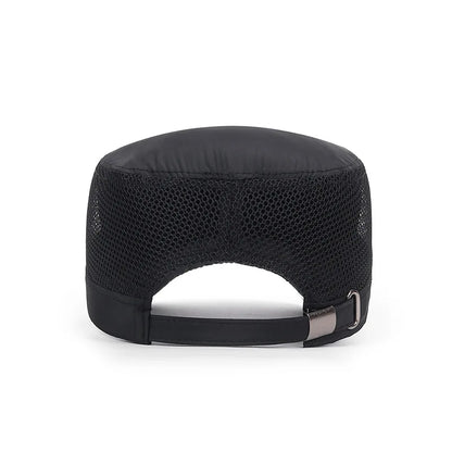 Military Cap Flat Top Hat Men's Baseball Hat