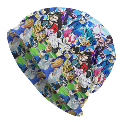 Cartoon Beanie Cap Unisex Winter Bonnet Homme Knit Hats