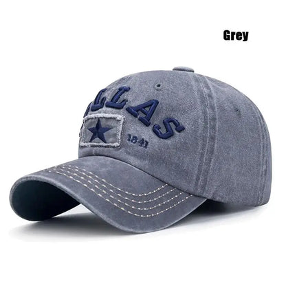 Unisex Washed Cotton Vintage Cap