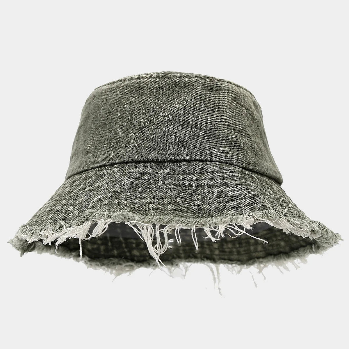 Old Rough Edge Denim Bucket Hat