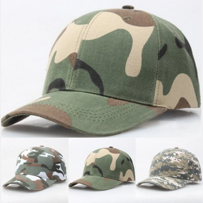 Colors Camouflage Baseball Cap Summer Outdoor Sports Hiking Fishing Hunting Caps Sunscreen Casual Sun Hats