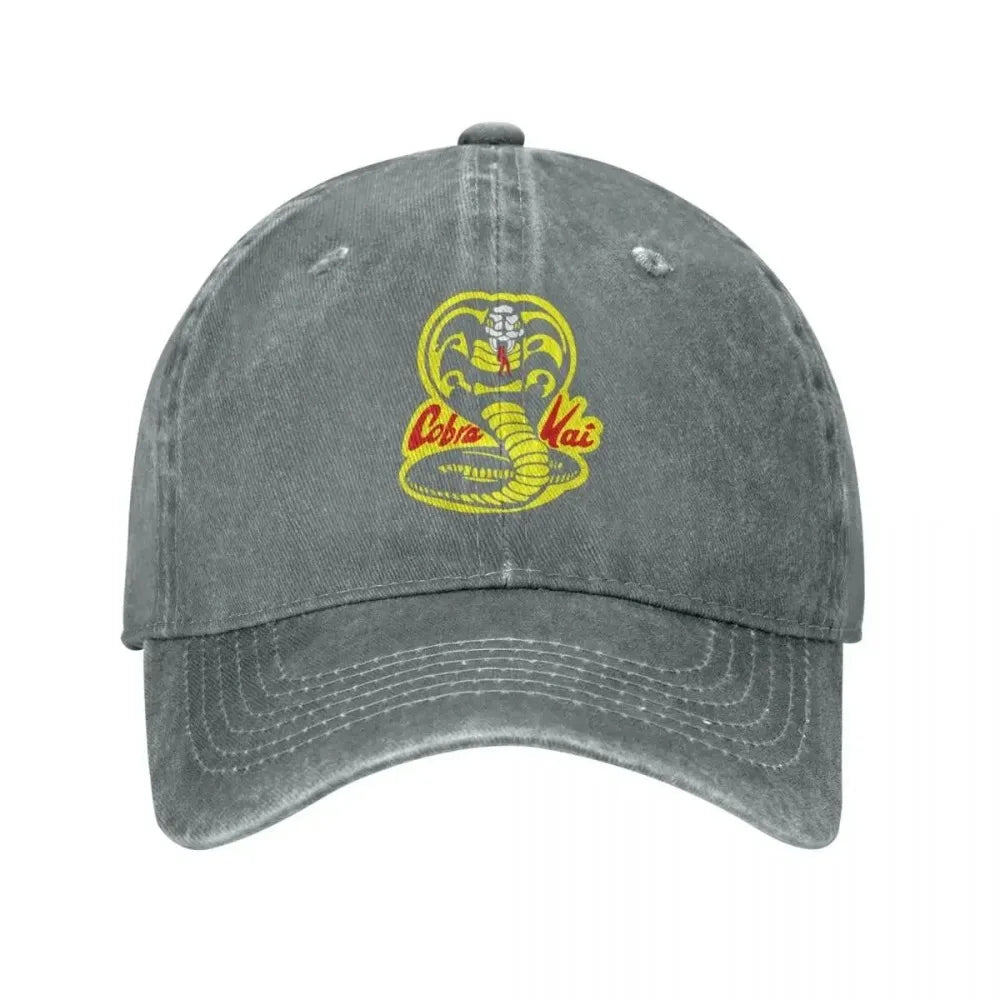 Hip Hop Baseball Cap Adjustable Hat Cobra Kai The Karate Kid Spring Autumn Cap Hats