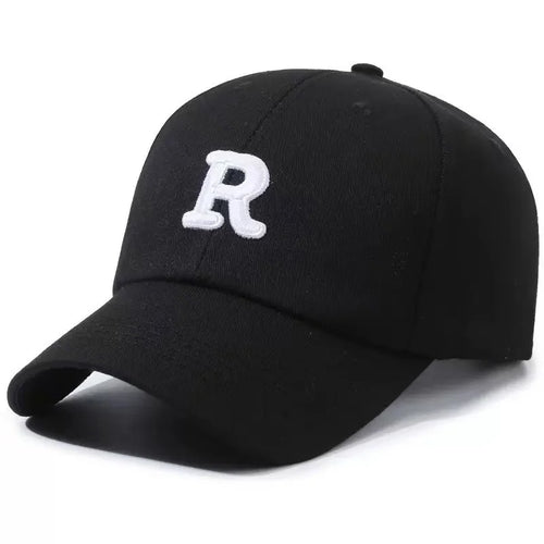 Letter Print Summer Slimming and Face Small Big Head Circumference Duckbill Cap Versatile Soft Top Baseball Hat