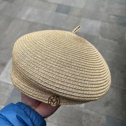 Fashion Summer Celebrity Elegant Stereotype Fine Straw Fedoras