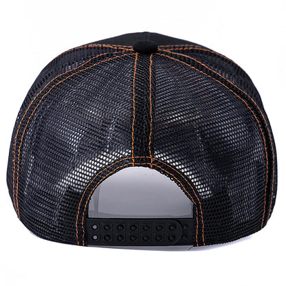 Unisex Summer Fishing Cap Breathable Mesh Baseball Hat Men Women