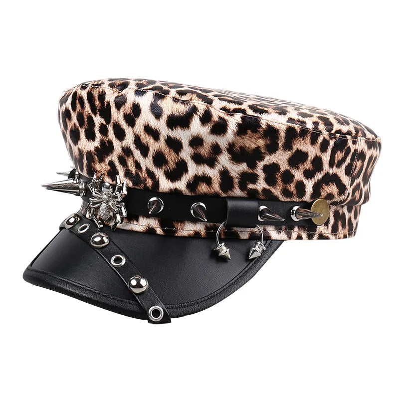 Unisex Visors New Trendy Hip-Hop Punk Style Flat Top Visors