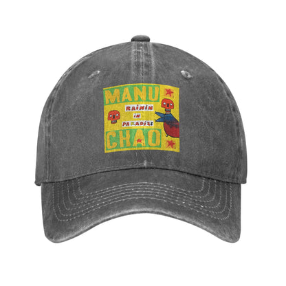Windproof Suitable For Long Faces Vintage Denim Hat