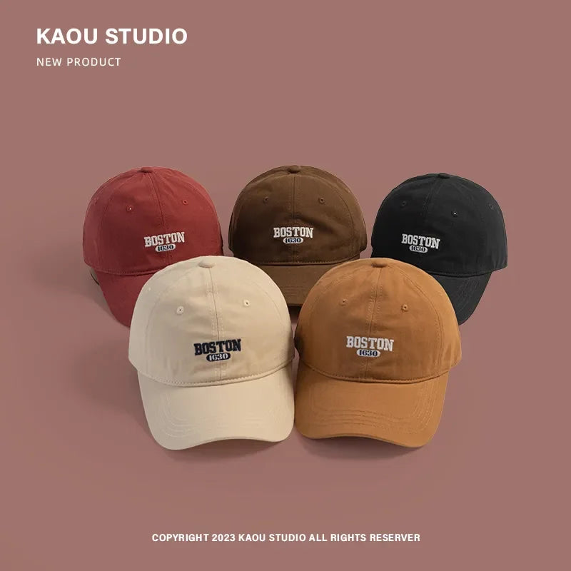 Boston 1630 Men's Spring Autumn Baseball Cap