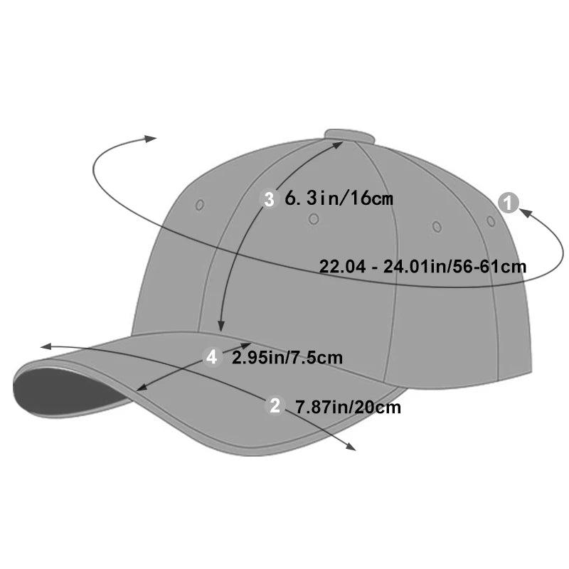 Finger Baseball Cap Outdoor Sports Cotton Embroidery Baseball Cap