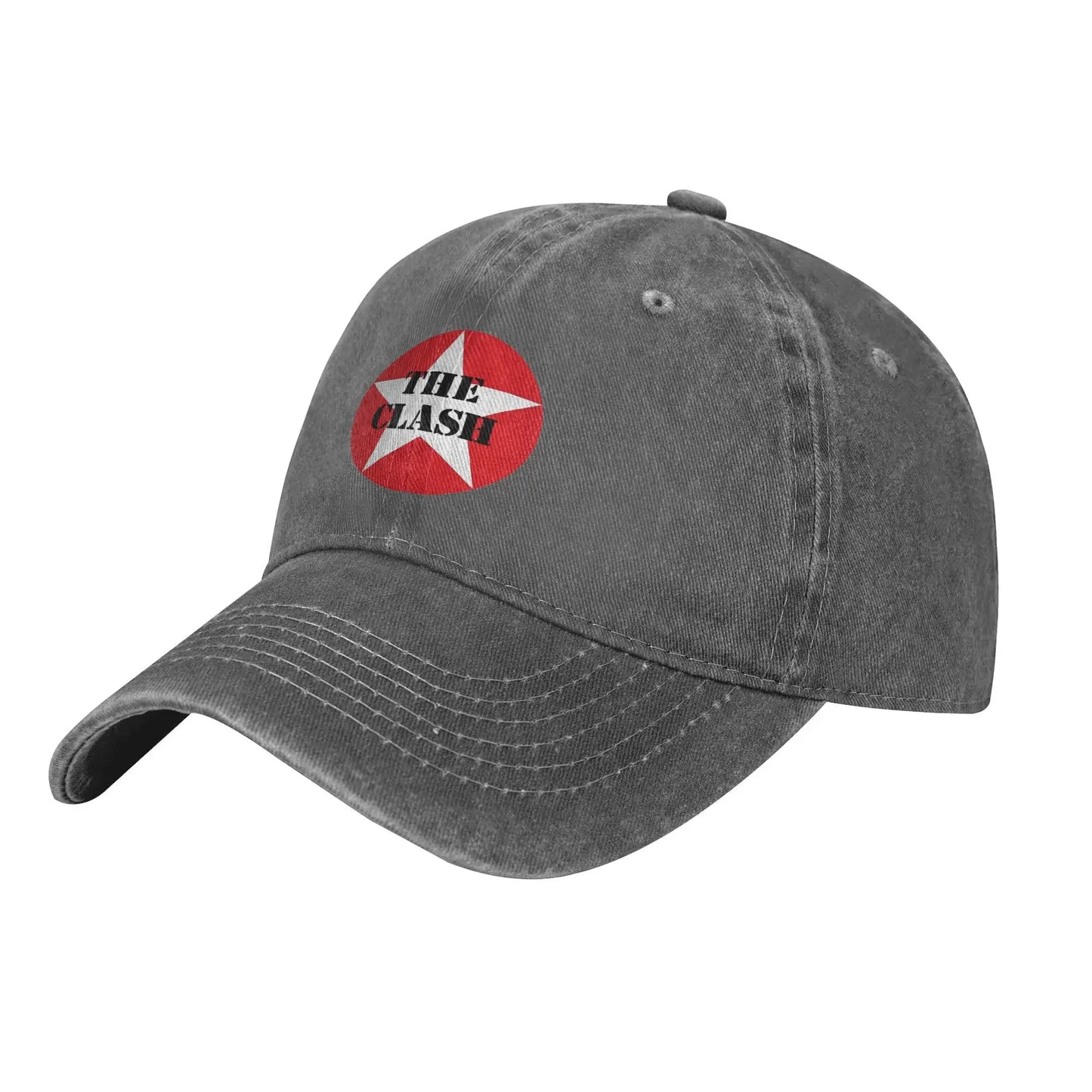 Leisure The Clash Punk Band  Golf Cap Unisex Trucker Hat  Outdoor Golf