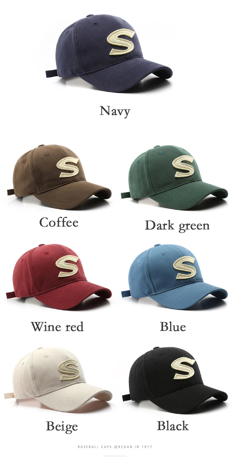 Baseball Cap S Letter Cap Sun Hat Spring Autumn Baseball Cap Breathable Outdoor Leisure Hats