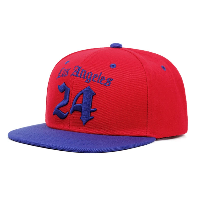 23 Los Angeles Letter Embroidery Men's Fashion Trend Retro Hip-Hop Hat Baseball Hat Women's