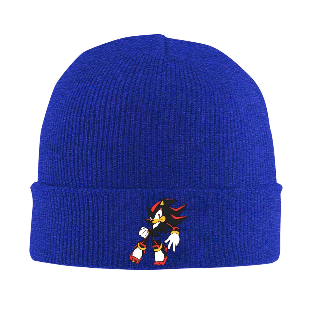 Shadow The Hedgehogs Knit Hat Beanies Autumn Winter Hat