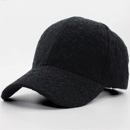 Elegant Breathable Floral Lace Baseball Cap