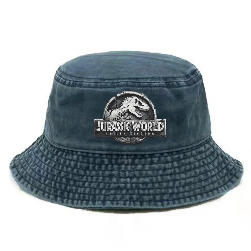 Jurassic World Bob Bucket Hat Distressed Hats Cap Men