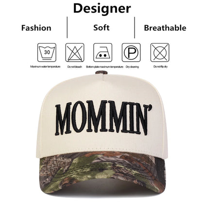 Unisex Mommin Embroidery Baseball Caps Spring Autumn