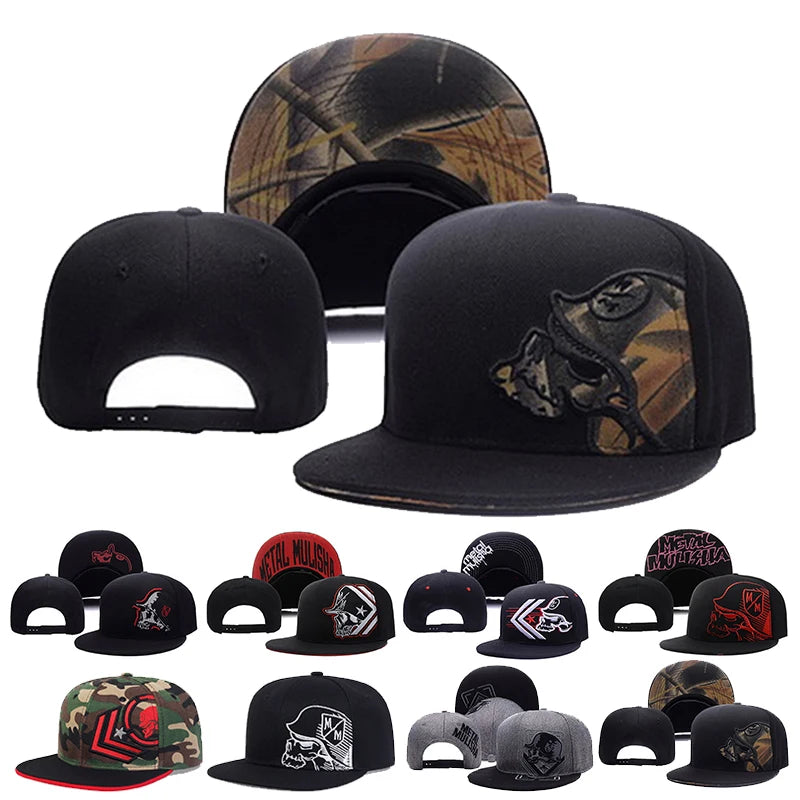 Unisex Helmeted Man Embroidery Hip-Hop Hats