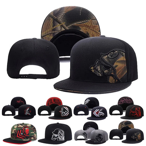 Unisex Helmeted Man Embroidery Hip-Hop Hats
