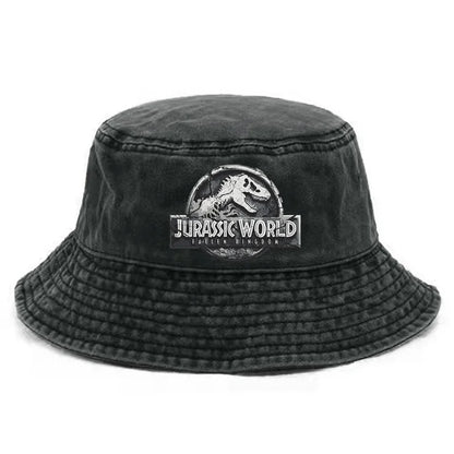 Jurassic World Bob Bucket Hat Distressed Hats Cap Men