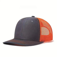 Gray-Orange Mesh