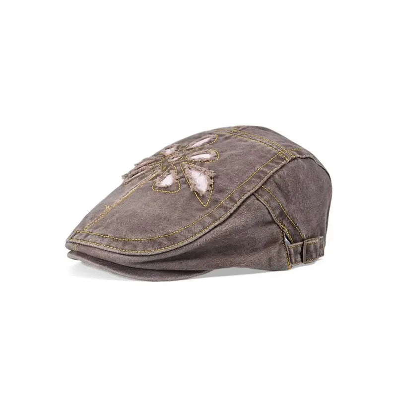 Four Seasons Women's Fashion Art Retro Cowboy Forward Hat