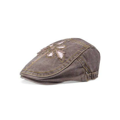 Four Seasons Women's Fashion Art Retro Cowboy Forward Hat