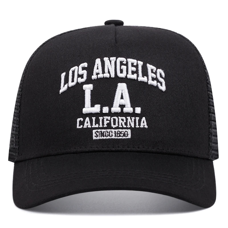 Loss Angeles Embroidered Men's and Women's Outdoor Sports