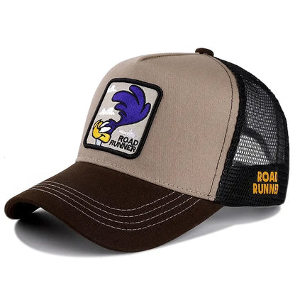 High Quality Brand Anime Cartoon Snapback Cotton Baseball Cap Men Women