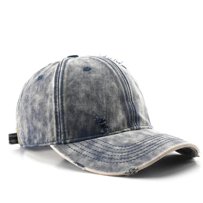 Vintage Distressed Baseball Cap For Men Women