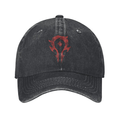 Retro Leeory Jenkins Baseball Cap Unisex Distressed Denim Snapback Hat