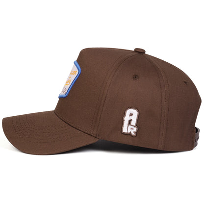 Unisex AMERICAN ROOSTER Letter Embroidery Baseball Caps Outdoor Adjustable Casual Hats Sunscreen Hat