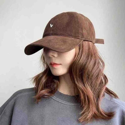 Fashion Embroidery Baseball Cap Wide Brim Retro Baseball Hat
