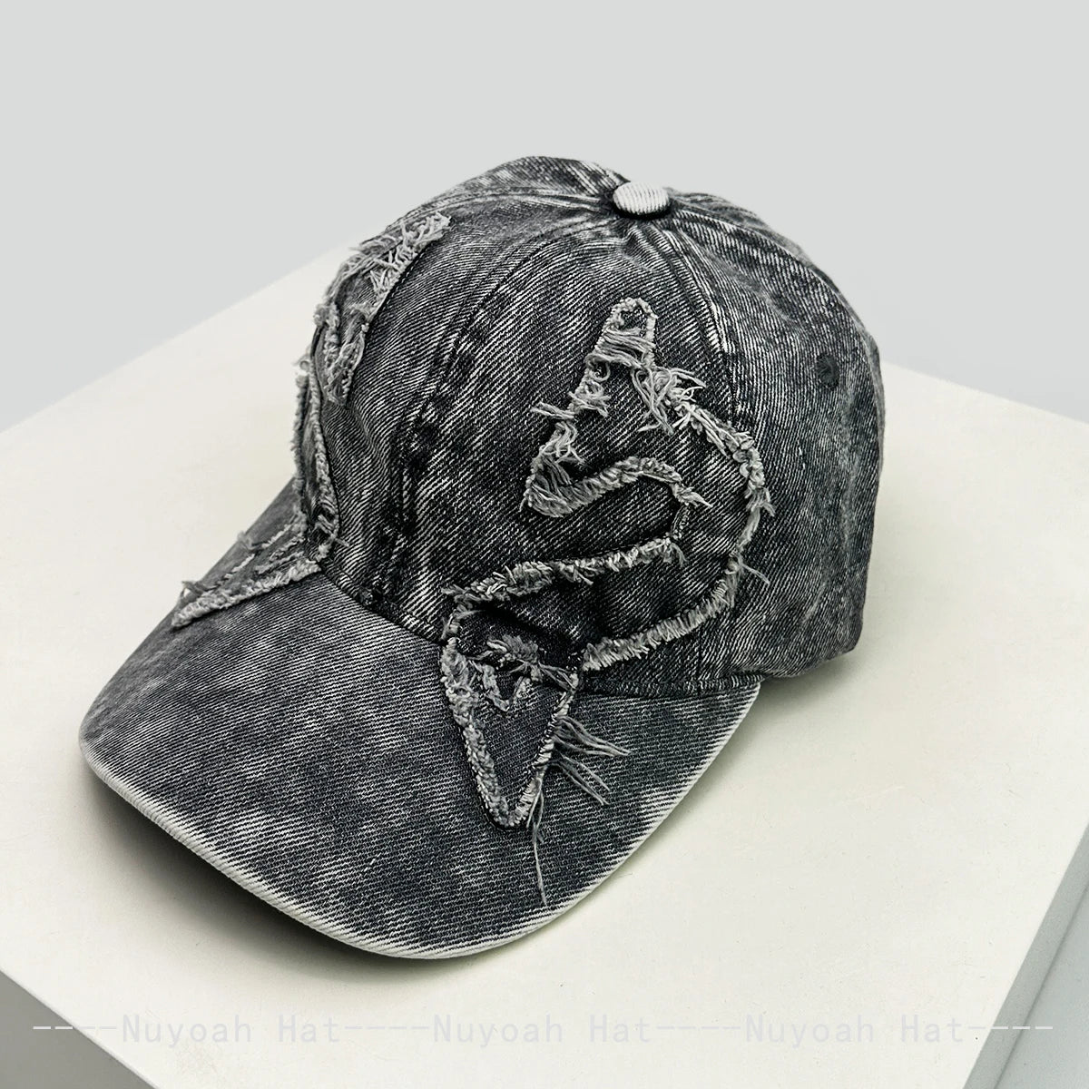 Sunshade Distress Versatile Street Peaked Caps Fashion